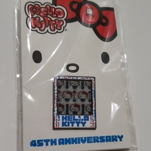 New Sanrio 45th Anniversary Hello Kitty  Pin